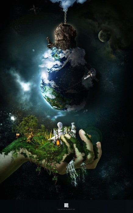 near far worlds by iTop edition 437x700 Imagination Unleashed: Best of PSD Vault DeviantART Group – Vol. 12