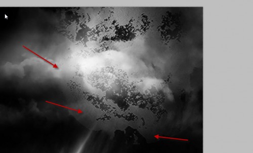 4 erase 500x303 Create Epic Surreal Volcanic Wasteland Matte Painting in Photoshop