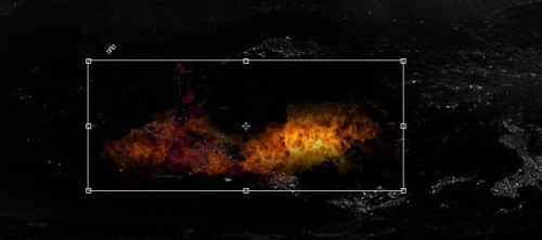 5 erase 500x222 Create Epic Surreal Volcanic Wasteland Matte Painting in Photoshop