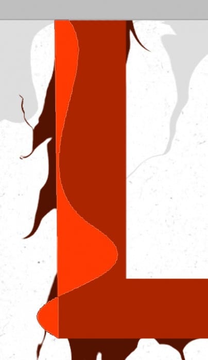 4 fill 404x700 Design a Freestyle Text Effect with Pen Tool and Liquify Filter in Photoshop