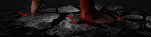 2 shadow 500x125 Design an Abstract Style Sword Warrior with Fiery Effect in Photoshop