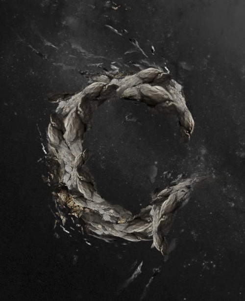 4 effect2 500x613 Create a Rocky Text Effect with Space Background in Photoshop