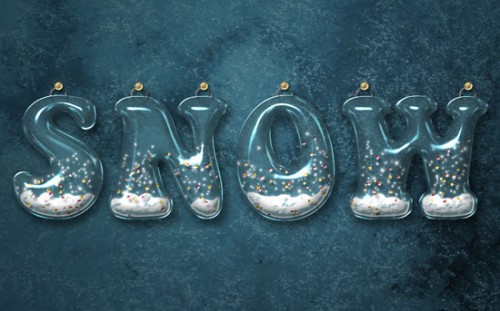 SnowGlobe s 500x311 11 Brand New Photoshop Tutorials with Detailed Instruction and Fantastic End Result