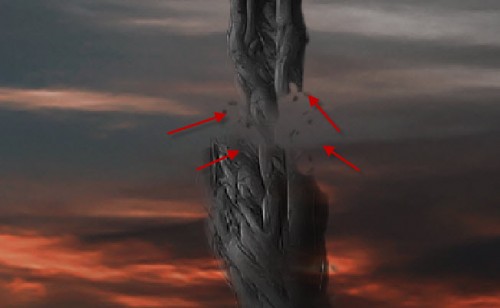 4 paste part 500x308 Design Surreal Concept Manipulation with Alien Structures in Photoshop