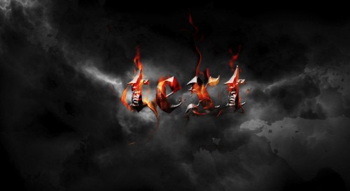 4 cloud 4 cloud 500x274 Create a Burning Metal Text with Melting Effect in Photoshop