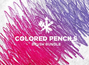 colored pencils Fantastic Free Photoshop Brushsets for Photo Manipulation   Part II