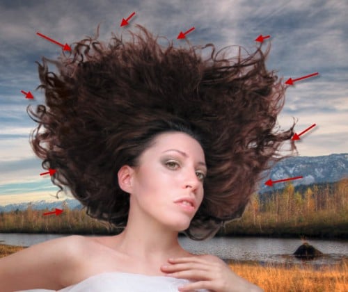 1 after 500x420 Quick and Effective Hair Extraction Techinque via Refine Mask in Photoshop (CS5+)