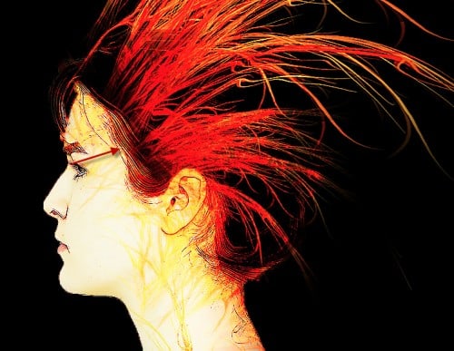 4 dup more 4 dup more 500x387 Transform Normal Portrait Image into Artistic Painting in Photoshop