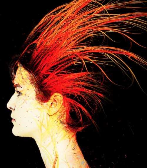 4 effect 4 effect 500x571 Transform Normal Portrait Image into Artistic Painting in Photoshop