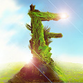 Design Unique Grass Wood Text Effect in Photoshop